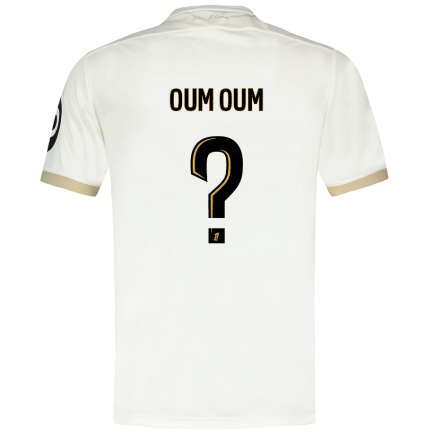 Kinder Dorian Oum Oum #0 Weißgold Auswärtstrikot Trikot 2024/25 T-Shirt Österreich