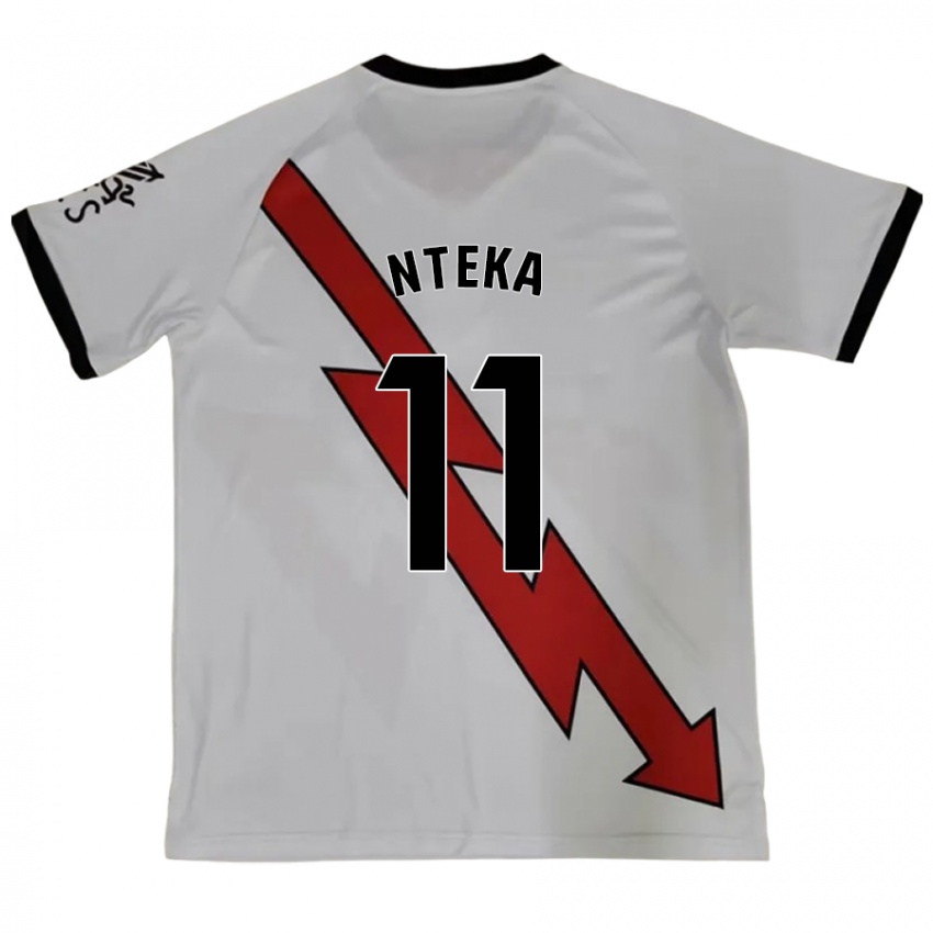 Kinder Randy Nteka #11 Rot Auswärtstrikot Trikot 2024/25 T-Shirt Österreich