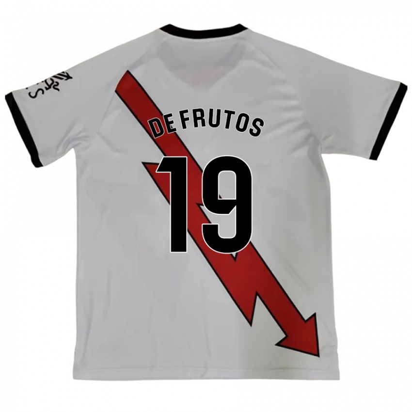 Kinder Jorge De Frutos #19 Rot Auswärtstrikot Trikot 2024/25 T-Shirt Österreich