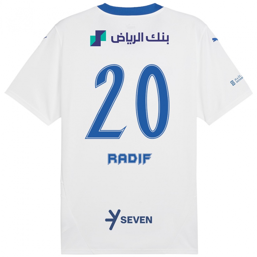 Kinder Abdullah Radif #20 Weiß Blau Auswärtstrikot Trikot 2024/25 T-Shirt Österreich