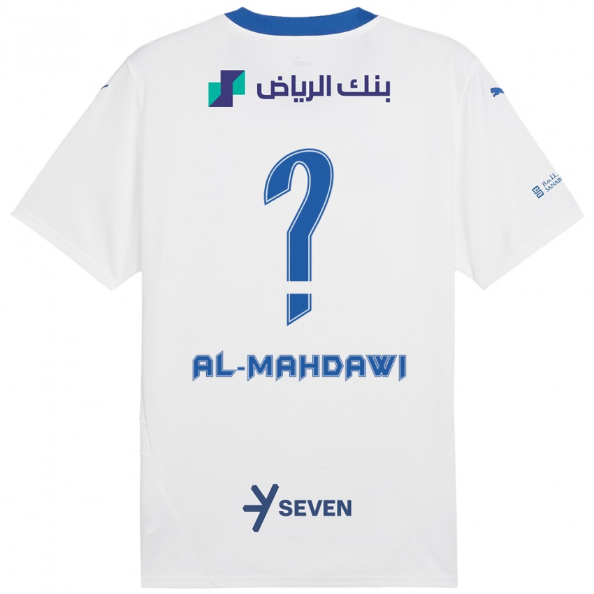 Kinder Ali Al-Mahdawi #0 Weiß Blau Auswärtstrikot Trikot 2024/25 T-Shirt Österreich