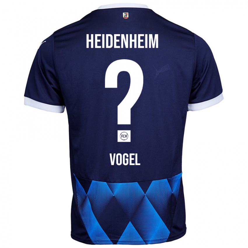 Kinder Maximilian Vogel #0 Dunkel Marineblau Auswärtstrikot Trikot 2024/25 T-Shirt Österreich