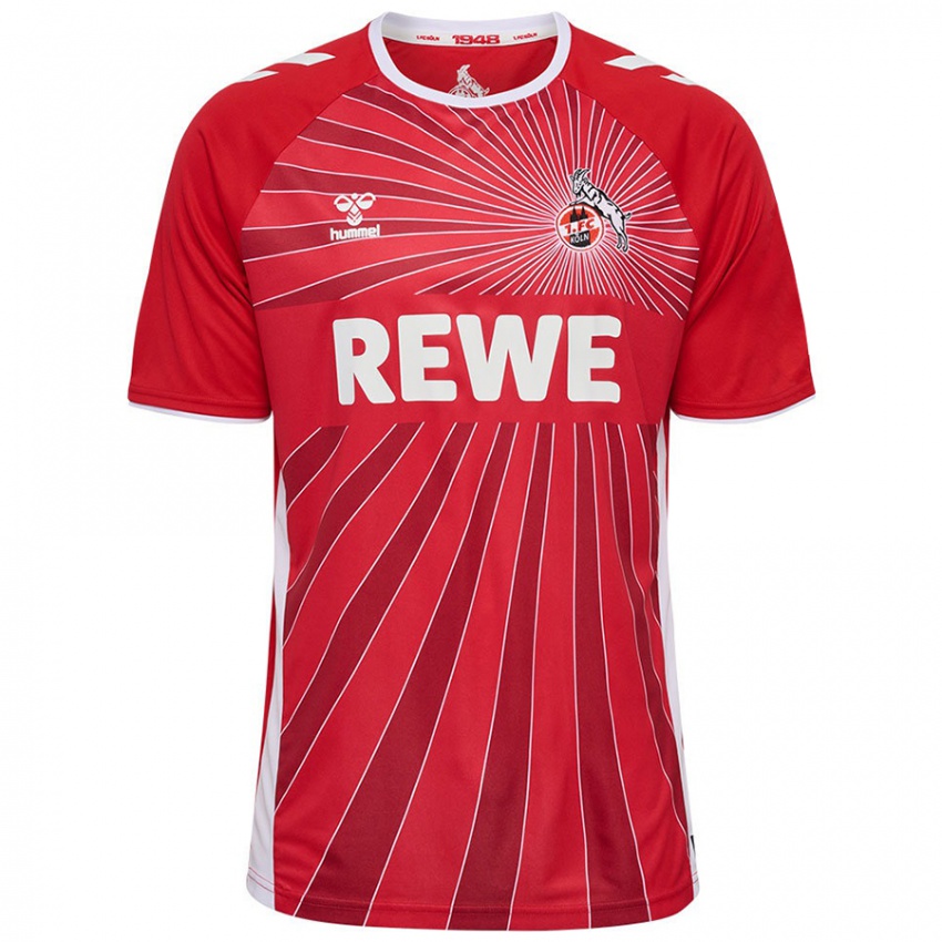 Kinder Julian Pauli #24 Rot Weiß Auswärtstrikot Trikot 2024/25 T-Shirt Österreich