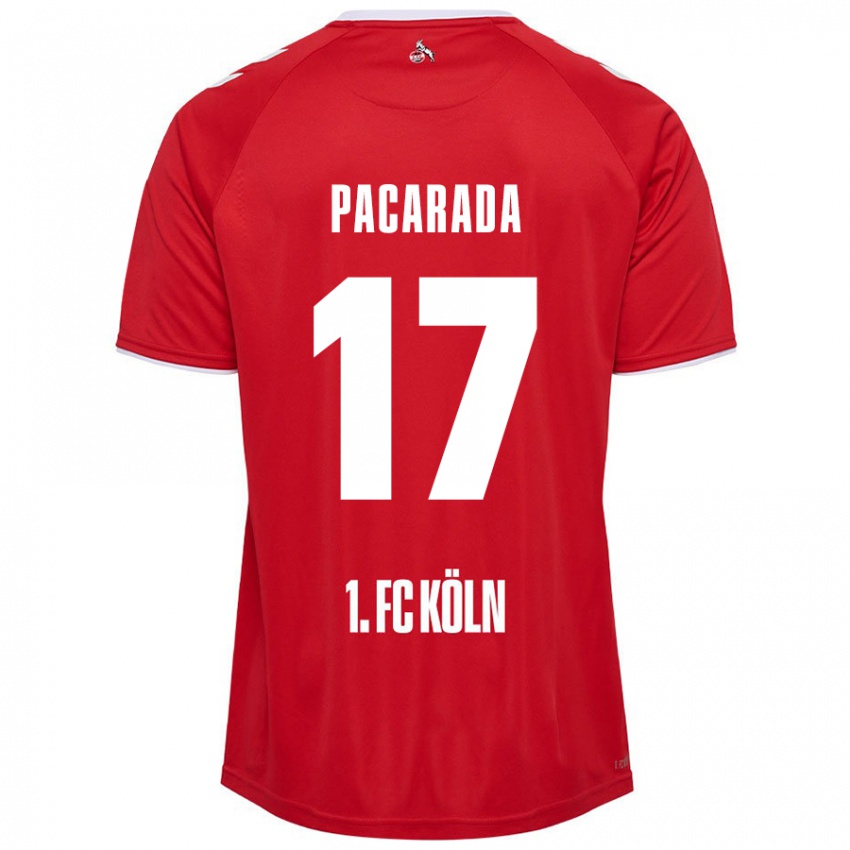 Kinder Leart Paçarada #17 Rot Weiß Auswärtstrikot Trikot 2024/25 T-Shirt Österreich