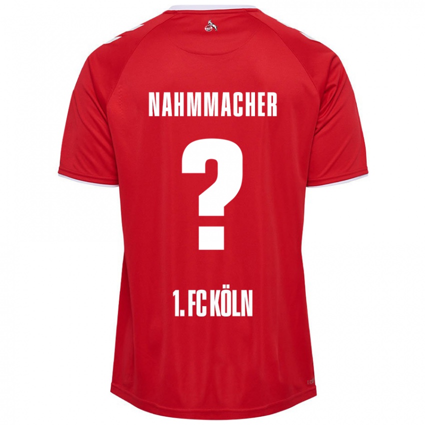 Kinder Emil Nahmmacher #0 Rot Weiß Auswärtstrikot Trikot 2024/25 T-Shirt Österreich