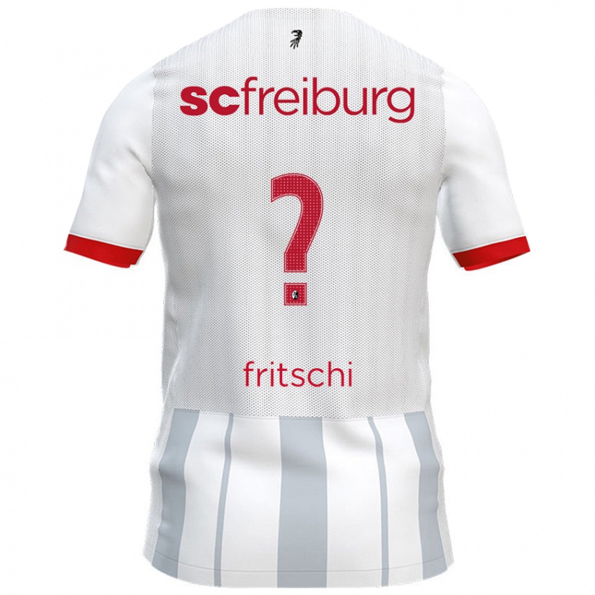 Kinder Emilio Fritschi #0 Weiß Grau Auswärtstrikot Trikot 2024/25 T-Shirt Österreich