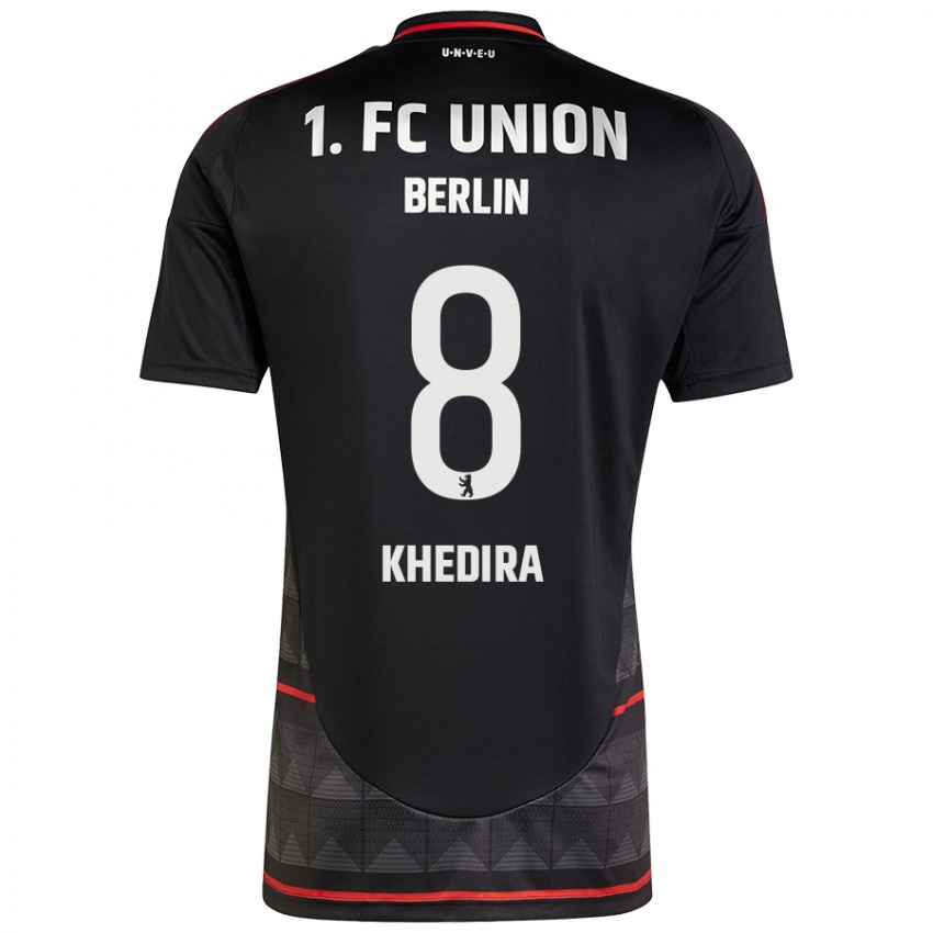 Kinder Rani Khedira #8 Schwarz Auswärtstrikot Trikot 2024/25 T-Shirt Österreich