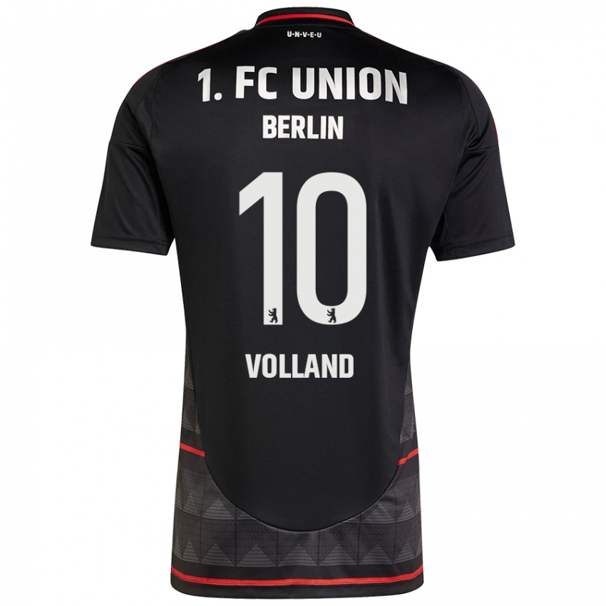 Kinder Kevin Volland #10 Schwarz Auswärtstrikot Trikot 2024/25 T-Shirt Österreich