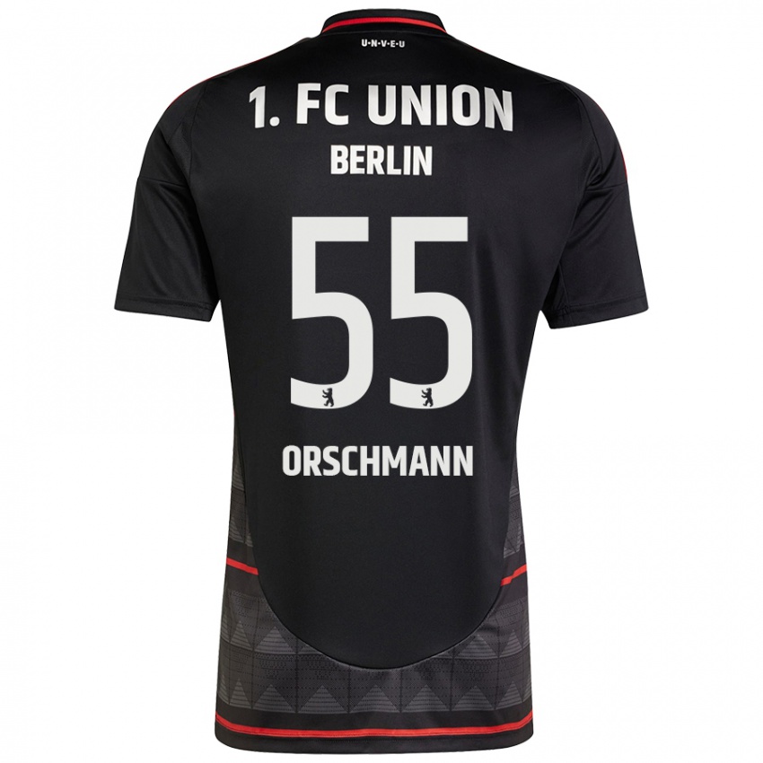 Kinder Katja Orschmann #55 Schwarz Auswärtstrikot Trikot 2024/25 T-Shirt Österreich