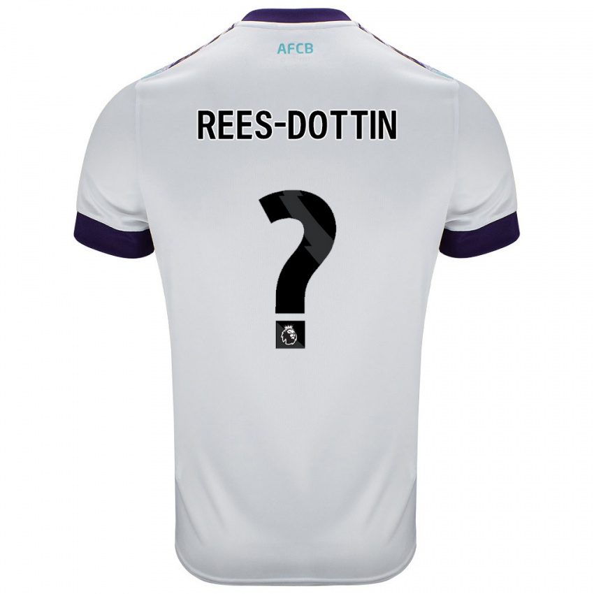 Kinder Remy Rees-Dottin #0 Weiß Grün Lila Auswärtstrikot Trikot 2024/25 T-Shirt Österreich