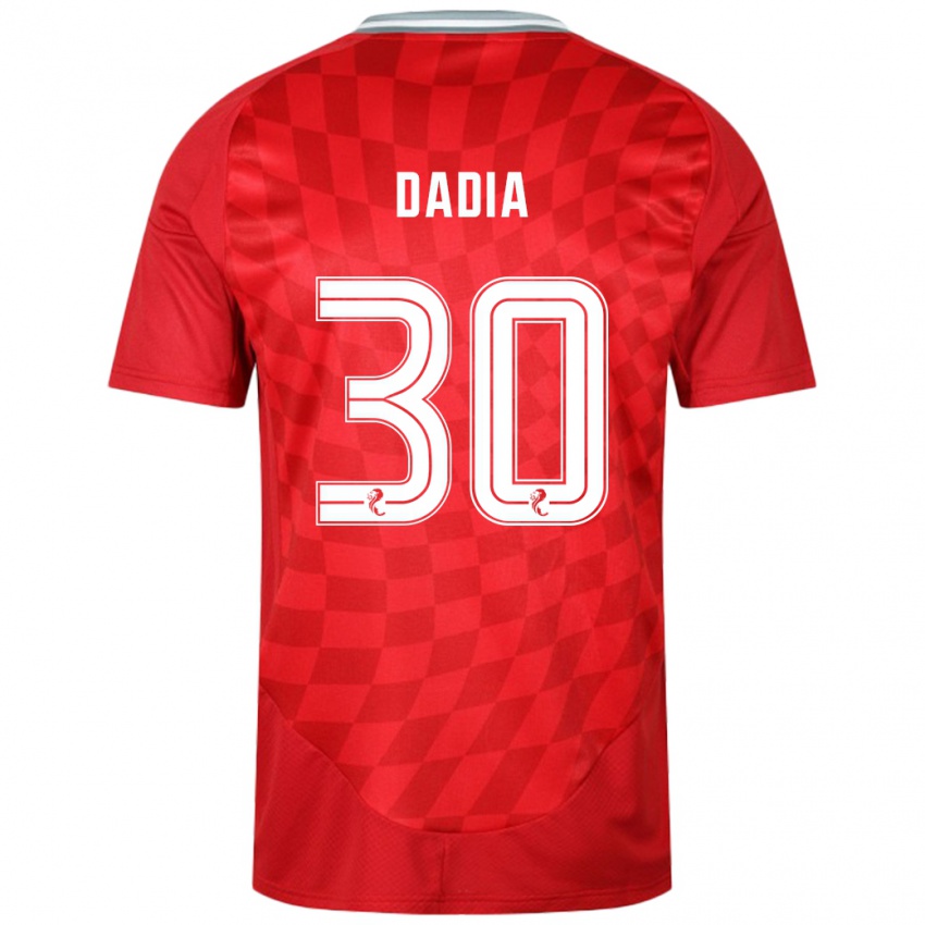 Herren Or Dadia #30 Rot Heimtrikot Trikot 2024/25 T-Shirt Österreich