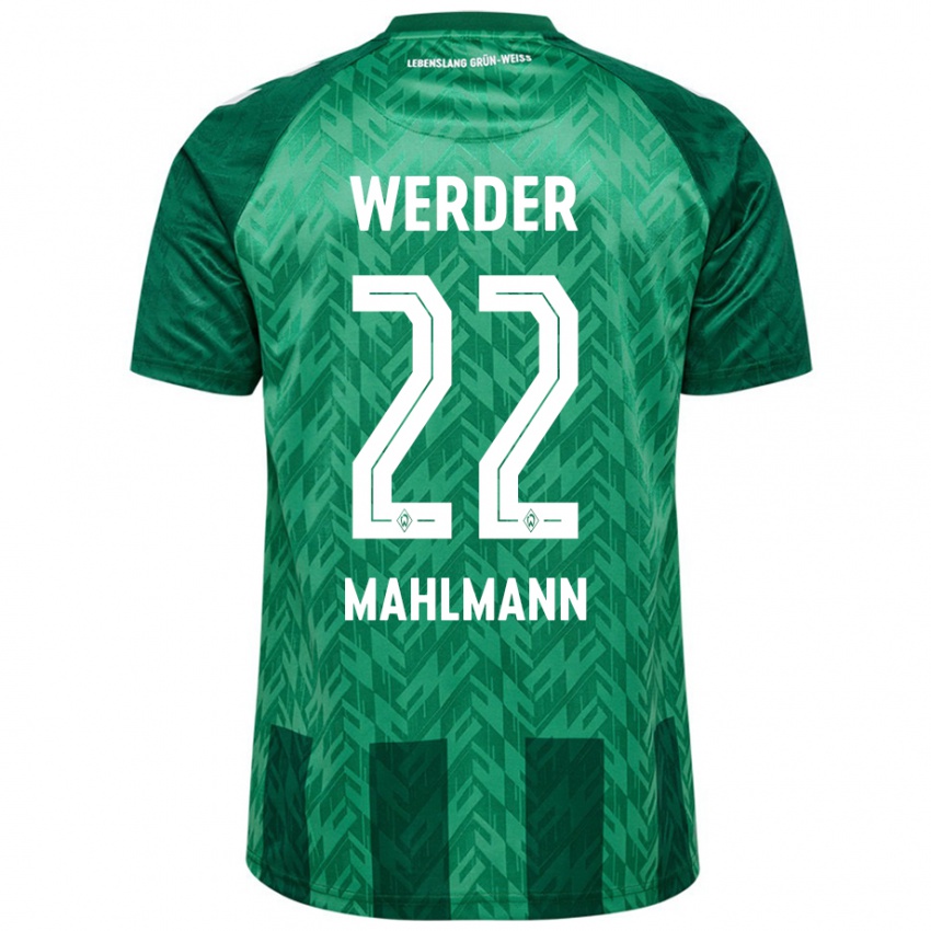 Herren Justus Mahlmann #22 Grün Heimtrikot Trikot 2024/25 T-Shirt Österreich