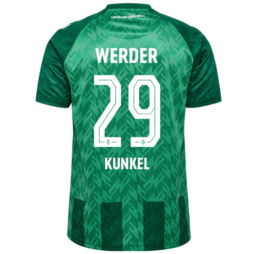 Herren Melina Kunkel #29 Grün Heimtrikot Trikot 2024/25 T-Shirt Österreich