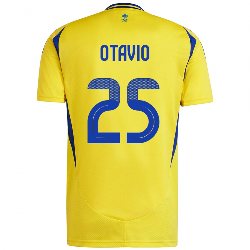 Herren Otavio #25 Gelb Blau Heimtrikot Trikot 2024/25 T-Shirt Österreich