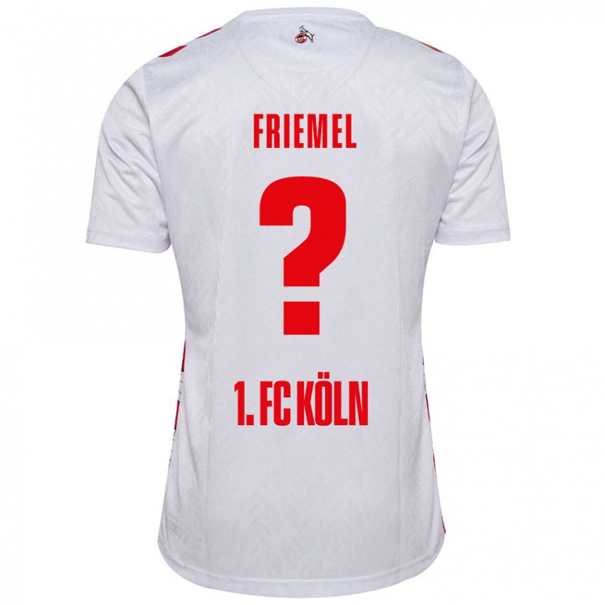 Herren Jonathan Friemel #0 Weiß Rot Heimtrikot Trikot 2024/25 T-Shirt Österreich