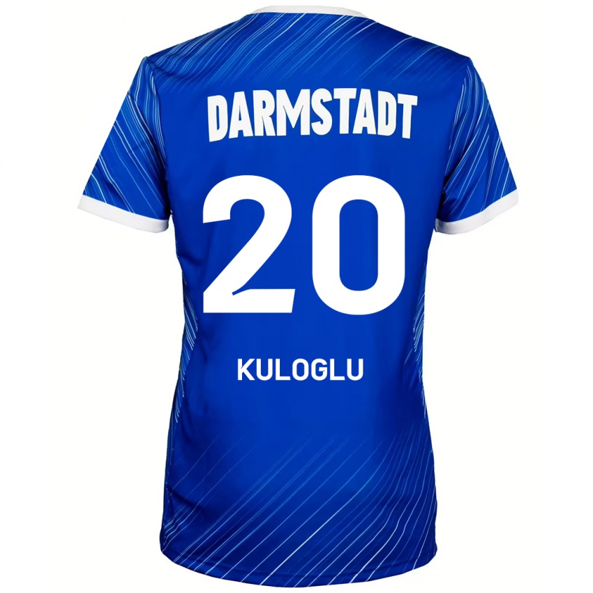 Herren Can Kuloglu #20 Blau Weiß Heimtrikot Trikot 2024/25 T-Shirt Österreich