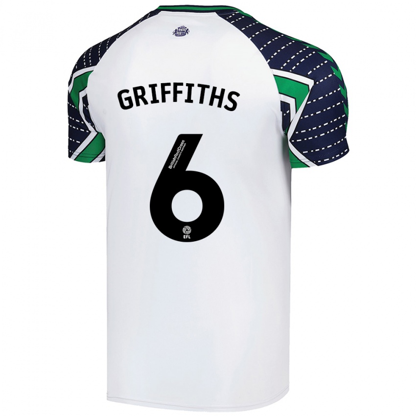 Herren Louise Griffiths #6 Weiß Auswärtstrikot Trikot 2024/25 T-Shirt Österreich