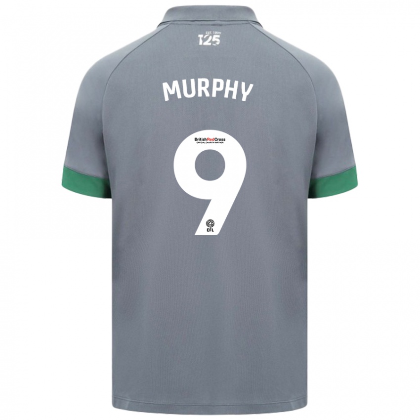 Herren Alana Murphy #9 Dunkelgrau Auswärtstrikot Trikot 2024/25 T-Shirt Österreich