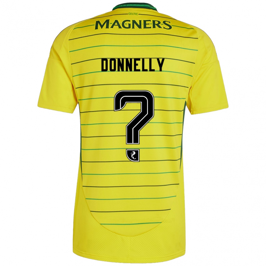 Herren Jacob Donnelly #0 Gelb Auswärtstrikot Trikot 2024/25 T-Shirt Österreich