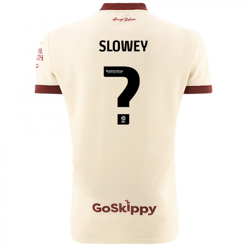 Herren Josh Campbell-Slowey #0 Cremeweiß Auswärtstrikot Trikot 2024/25 T-Shirt Österreich