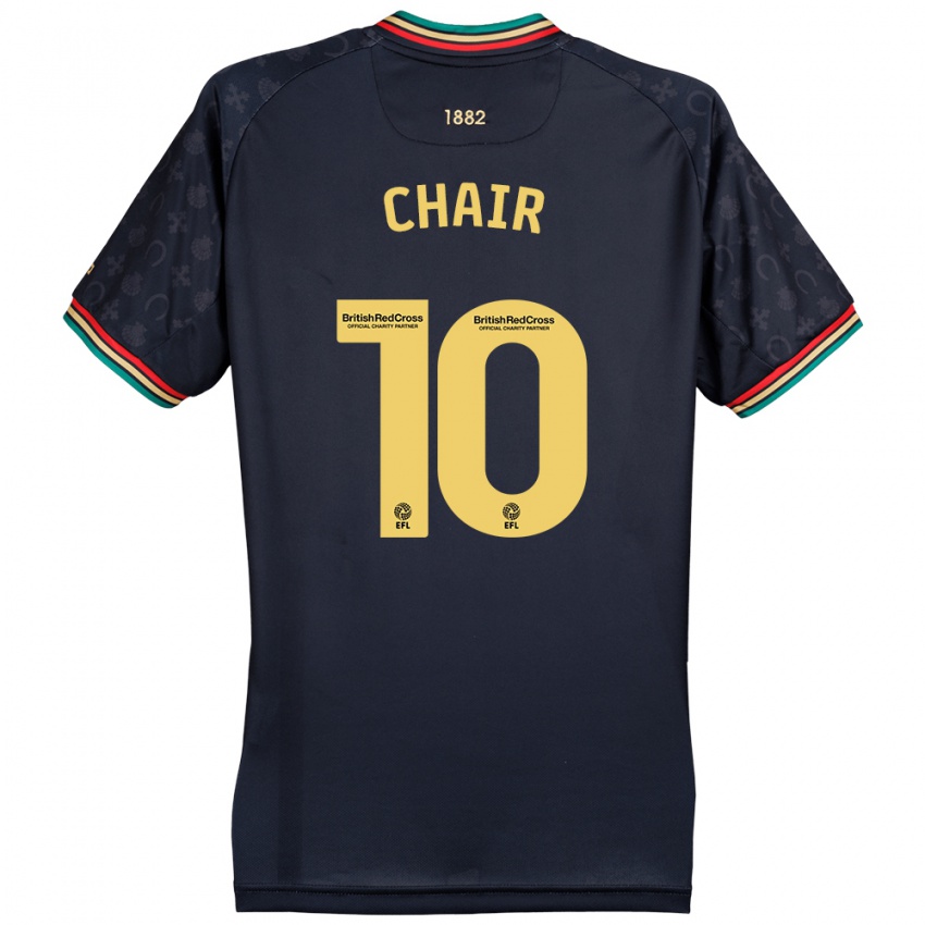 Herren Ilias Chair #10 Dunkelmarineblau Auswärtstrikot Trikot 2024/25 T-Shirt Österreich