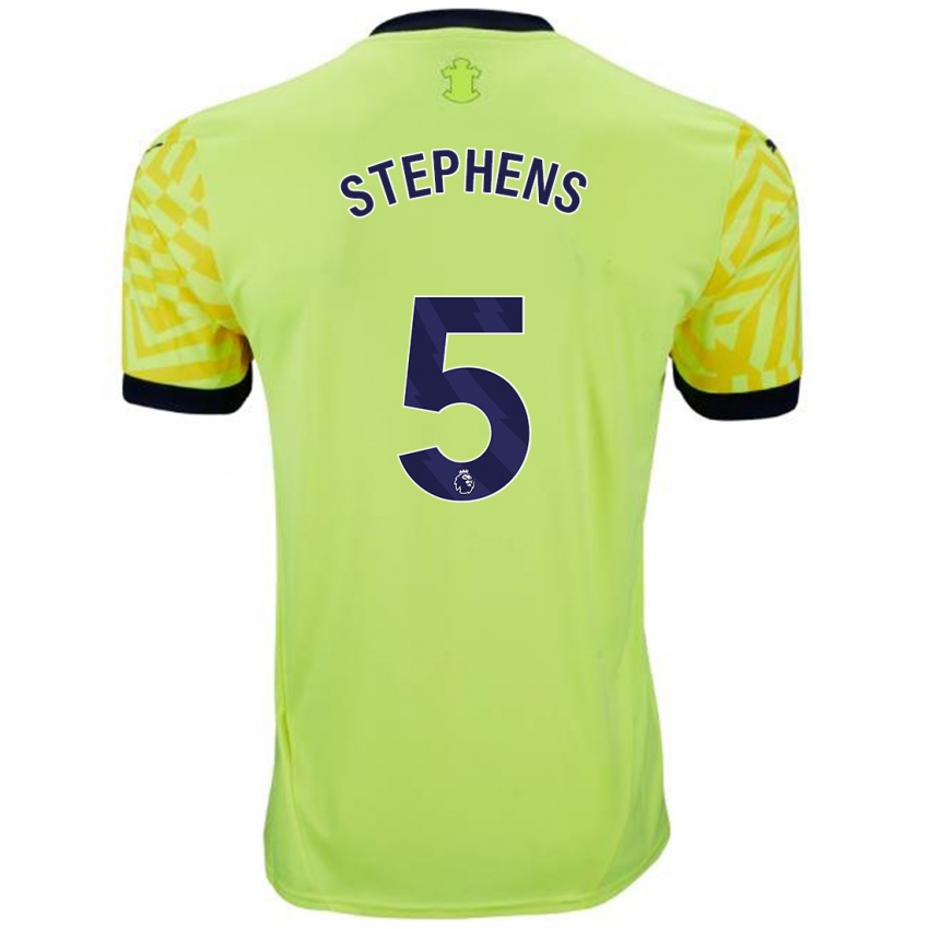 Herren Jack Stephens #5 Gelb Auswärtstrikot Trikot 2024/25 T-Shirt Österreich