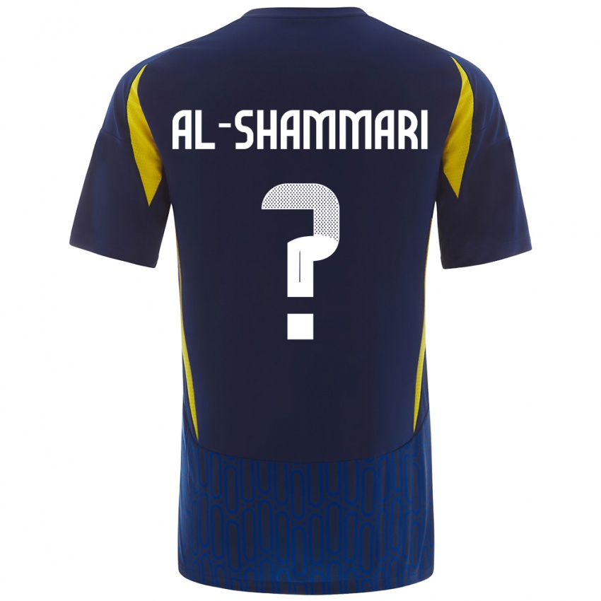 Herren Mansour Al-Shammari #0 Blau Gelb Auswärtstrikot Trikot 2024/25 T-Shirt Österreich