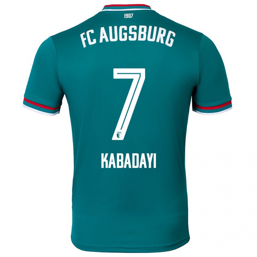 Herren Yusuf Kabadayi #7 Dunkelgrün Auswärtstrikot Trikot 2024/25 T-Shirt Österreich