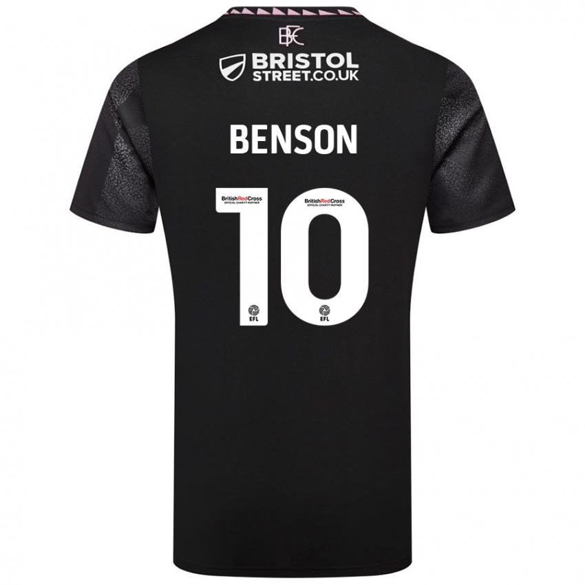 Herren Benson Manuel #10 Schwarz Auswärtstrikot Trikot 2024/25 T-Shirt Österreich