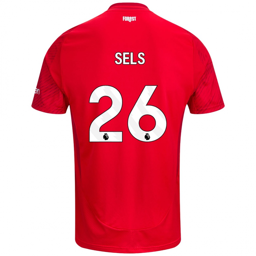 Damen Matz Sels #26 Rot Weiß Heimtrikot Trikot 2024/25 T-Shirt Österreich