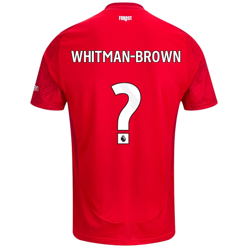 Damen Chae Whitman-Brown #0 Rot Weiß Heimtrikot Trikot 2024/25 T-Shirt Österreich