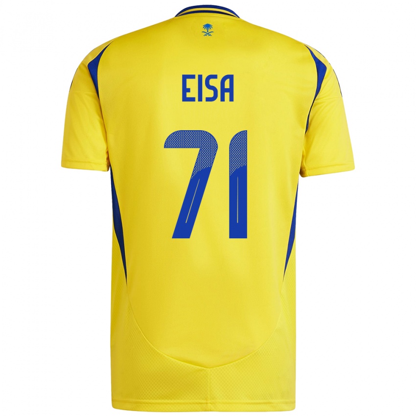 Damen Bayan Eisa #71 Gelb Blau Heimtrikot Trikot 2024/25 T-Shirt Österreich