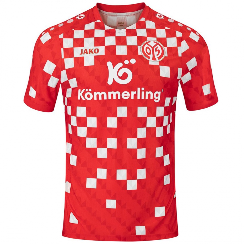 Damen Raúl König #0 Weiß Rot Heimtrikot Trikot 2024/25 T-Shirt Österreich