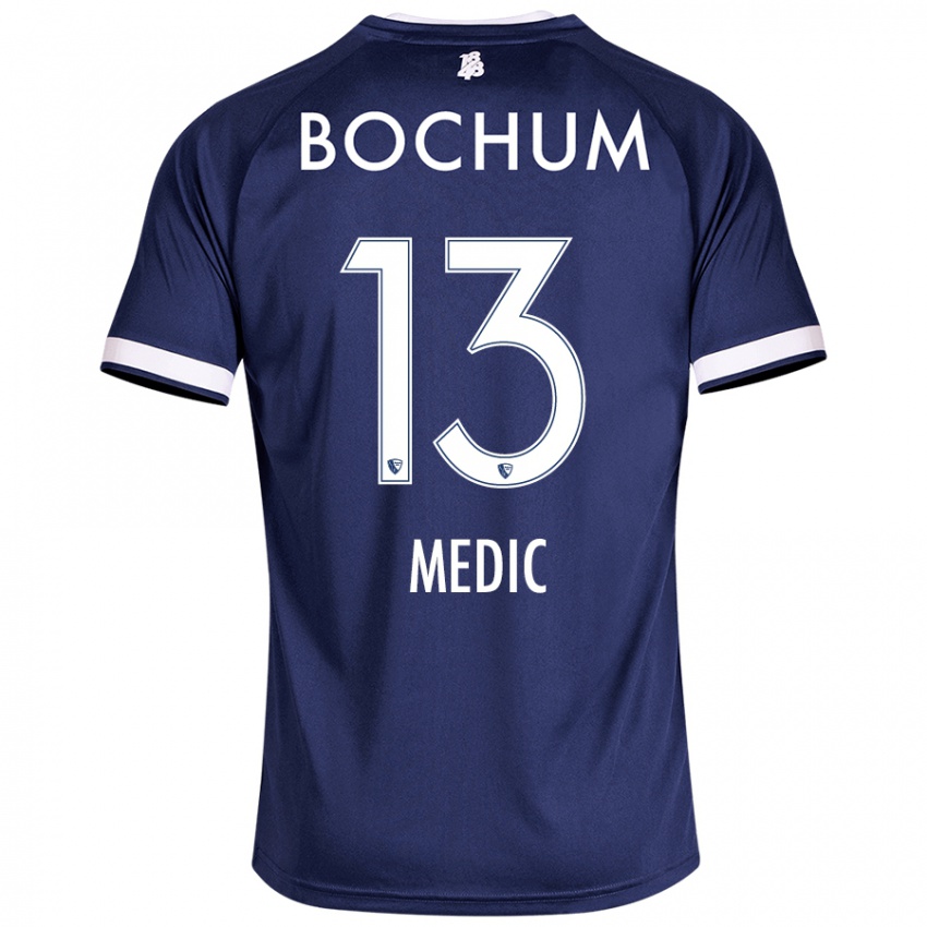 Damen Jakov Medic #13 Dunkelblau Heimtrikot Trikot 2024/25 T-Shirt Österreich