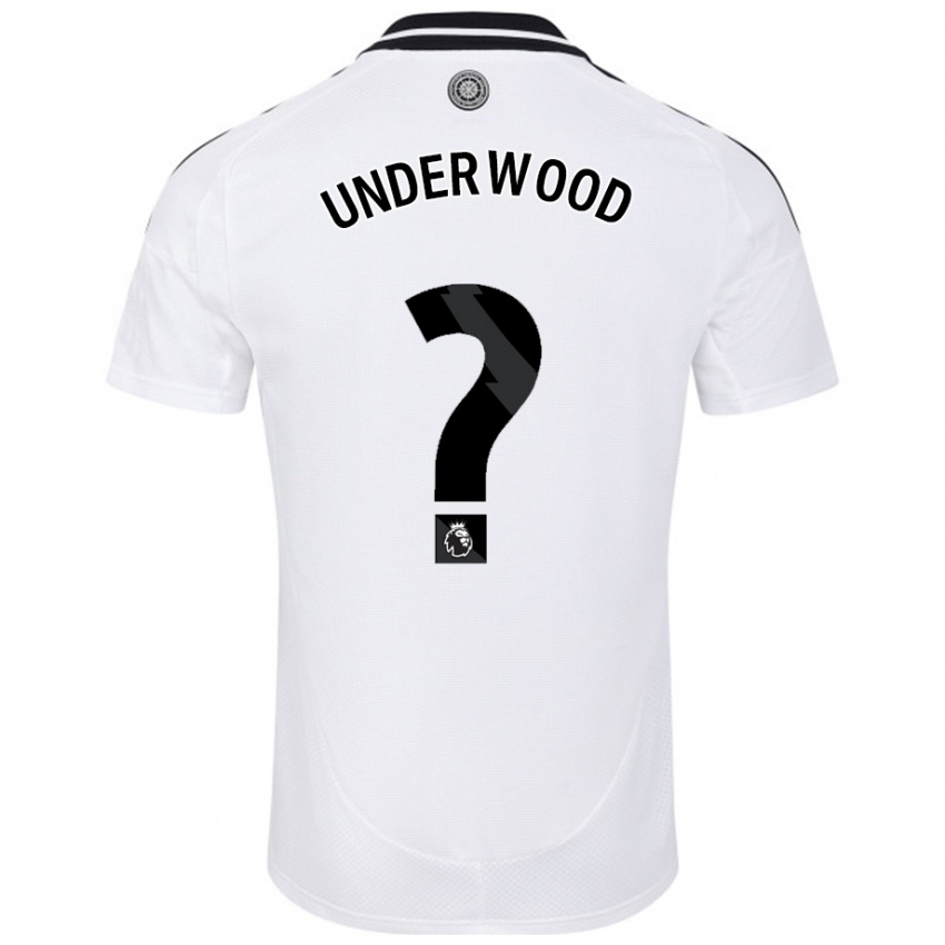 Damen Marco Underwood #0 Weiß Heimtrikot Trikot 2024/25 T-Shirt Österreich