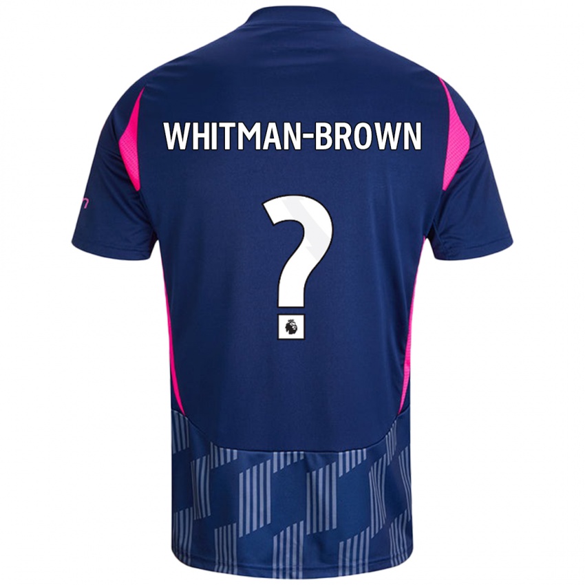 Damen Chae Whitman-Brown #0 Königsblau Rosa Auswärtstrikot Trikot 2024/25 T-Shirt Österreich