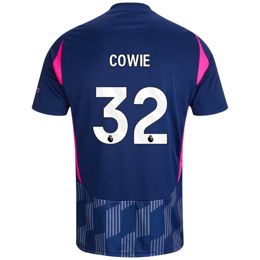 Damen Abi Cowie #32 Königsblau Rosa Auswärtstrikot Trikot 2024/25 T-Shirt Österreich