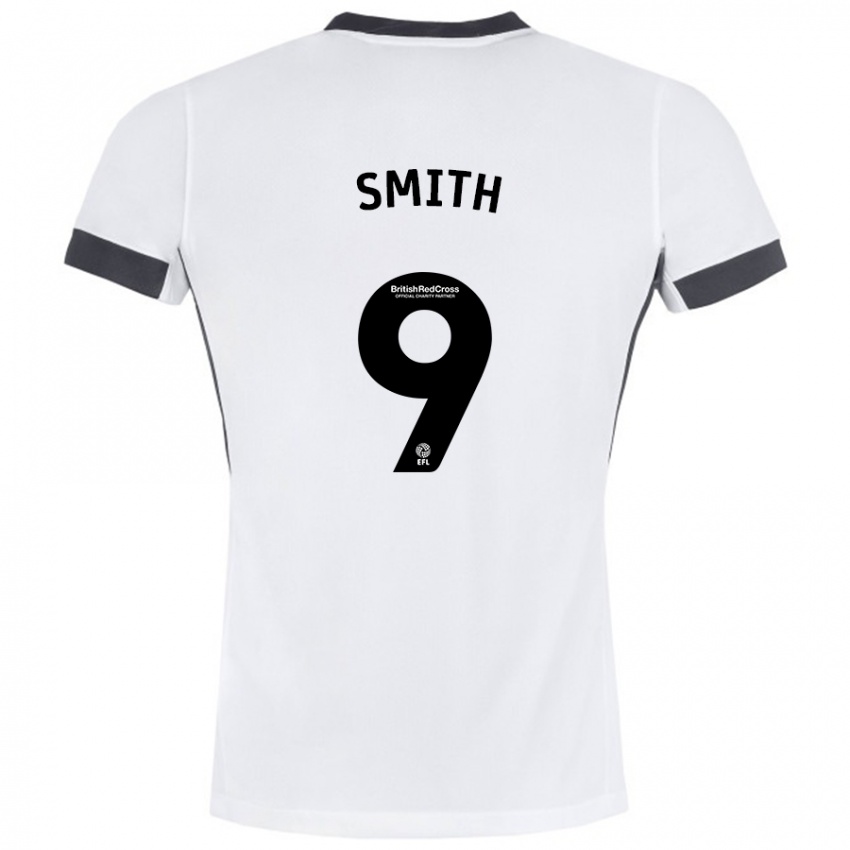 Damen Libby Smith #9 Weiß Schwarz Auswärtstrikot Trikot 2024/25 T-Shirt Österreich