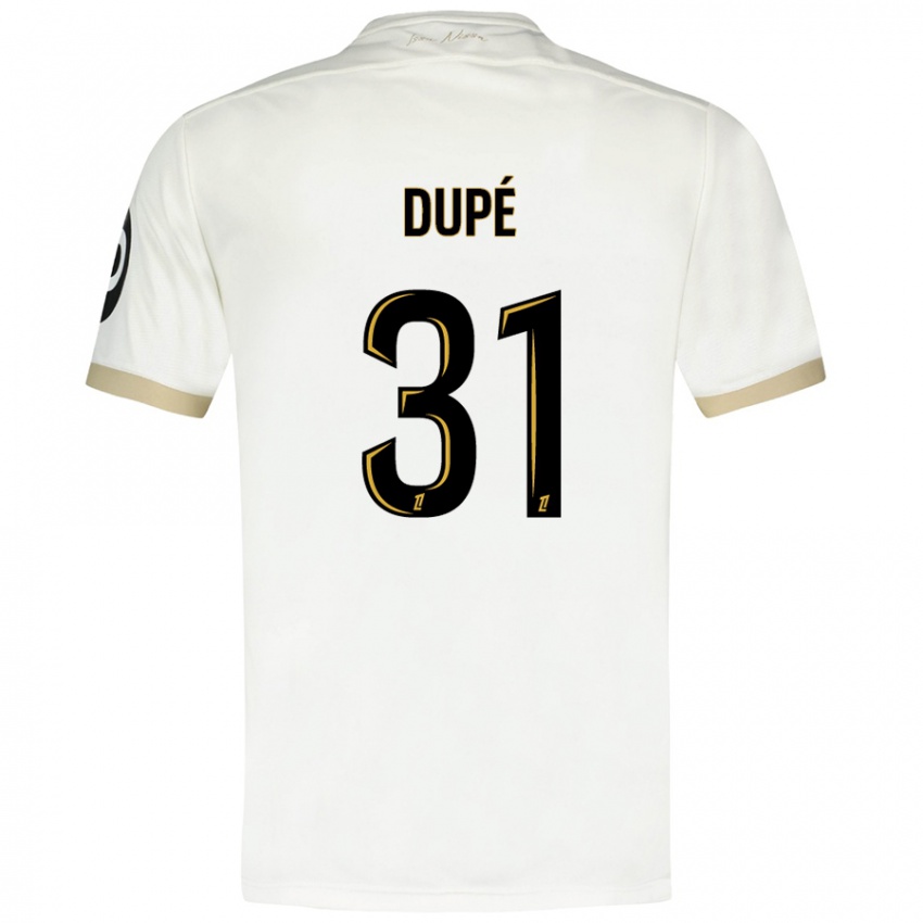 Damen Maxime Dupé #31 Weißgold Auswärtstrikot Trikot 2024/25 T-Shirt Österreich