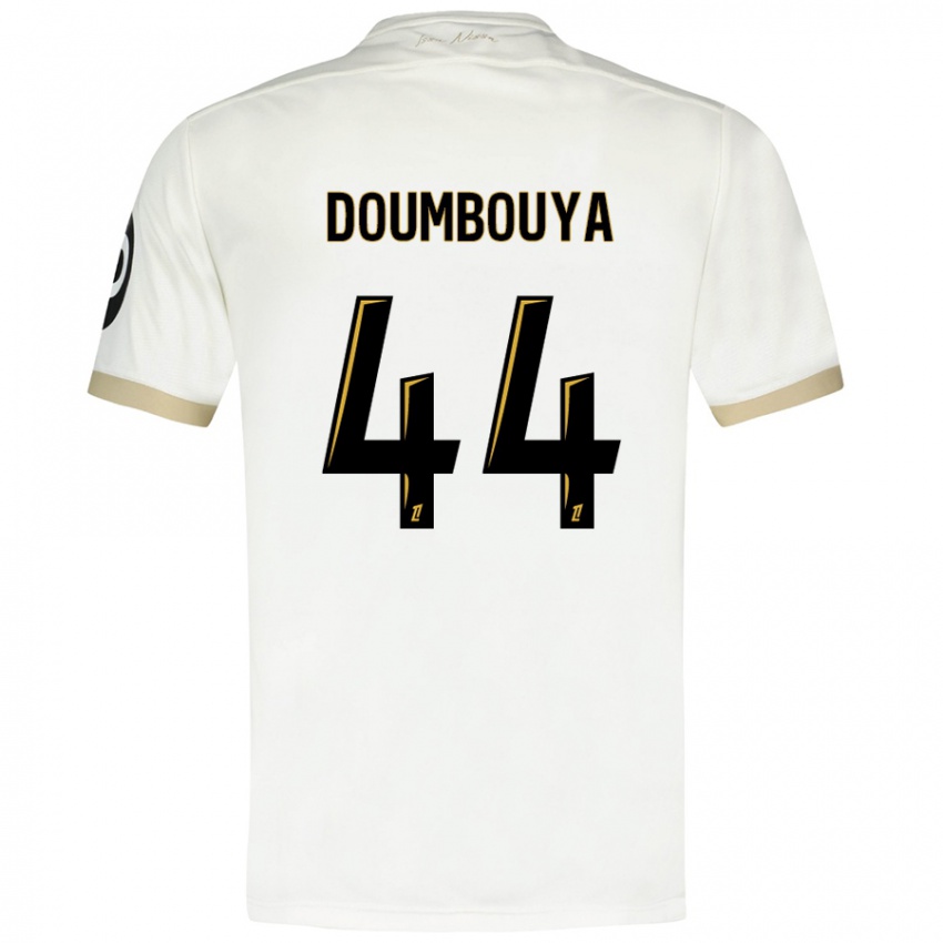 Damen Amidou Doumbouya #44 Weißgold Auswärtstrikot Trikot 2024/25 T-Shirt Österreich