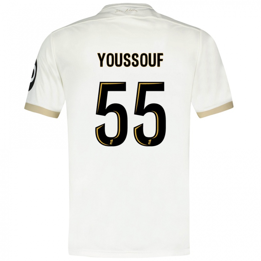 Damen Youssouf Ndayishimiye #55 Weißgold Auswärtstrikot Trikot 2024/25 T-Shirt Österreich