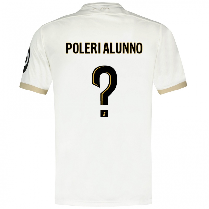 Damen Mathis Poleri Alunno #0 Weißgold Auswärtstrikot Trikot 2024/25 T-Shirt Österreich