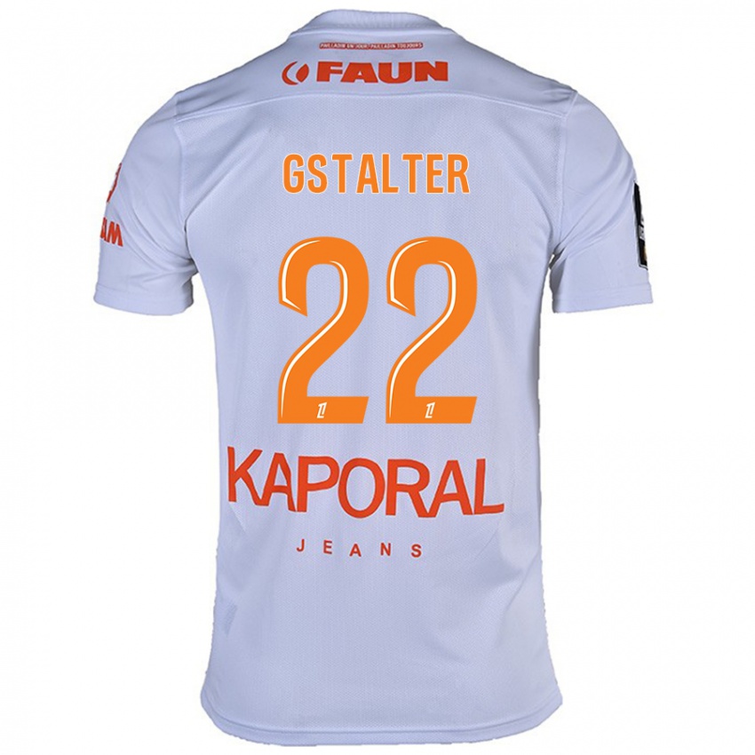 Damen Lola Gstalter #22 Weiß Auswärtstrikot Trikot 2024/25 T-Shirt Österreich