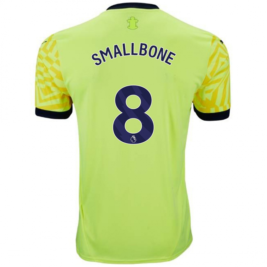 Damen Will Smallbone #8 Gelb Auswärtstrikot Trikot 2024/25 T-Shirt Österreich