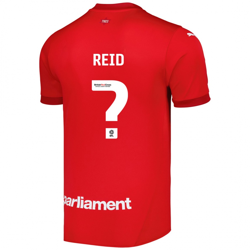 Kinder Kallum Reid #0 Rot Heimtrikot Trikot 2024/25 T-Shirt Österreich