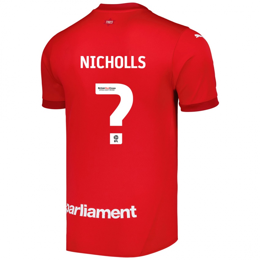 Kinder Kirstie Nicholls #0 Rot Heimtrikot Trikot 2024/25 T-Shirt Österreich