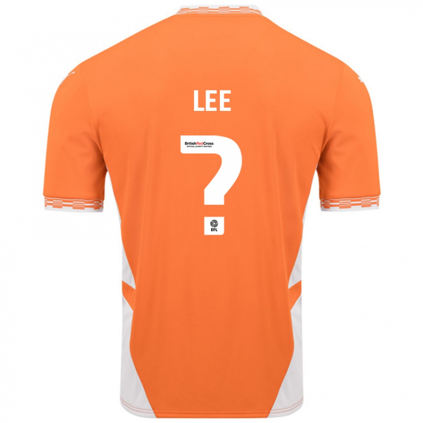 Kinder Samantha Lee #0 Orange Weiß Heimtrikot Trikot 2024/25 T-Shirt Österreich