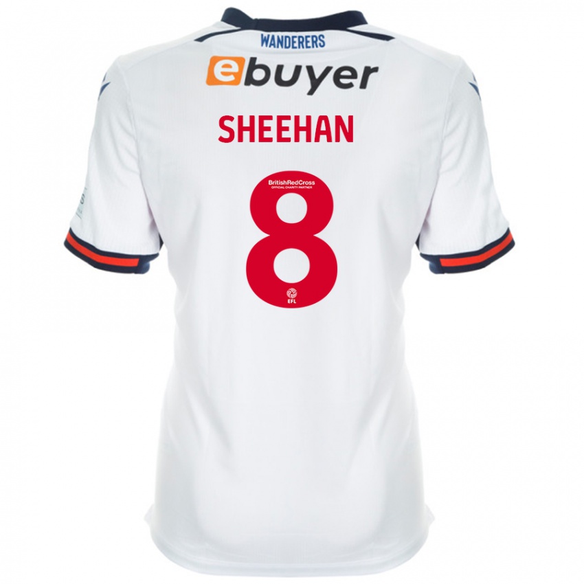 Kinder Josh Sheehan #8 Weiß Heimtrikot Trikot 2024/25 T-Shirt Österreich