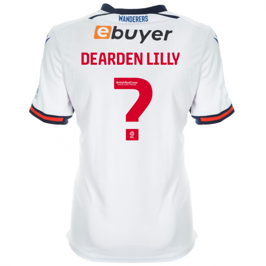 Kinder Jessica Dearden-Lilly #0 Weiß Heimtrikot Trikot 2024/25 T-Shirt Österreich