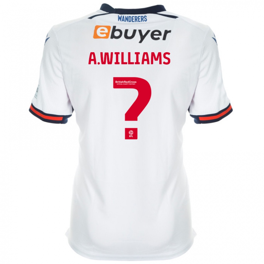 Kinder Alexsis Williams #0 Weiß Heimtrikot Trikot 2024/25 T-Shirt Österreich